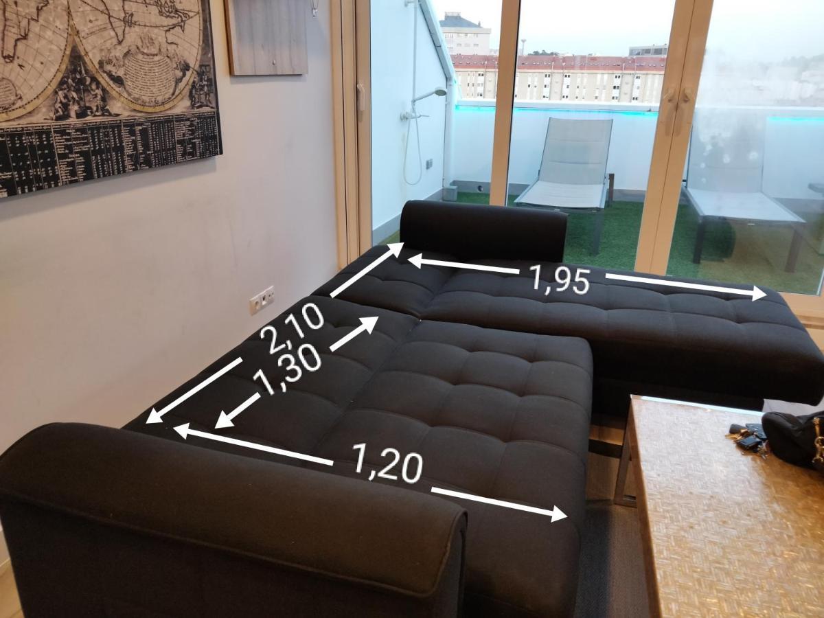 Apartmán Atico Estacion A Coruña Exteriér fotografie